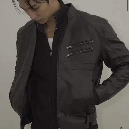 [BUNJANG] SiiD Black Rider Jacket Size 2 / 시도 블랙 라이더 자켓 사이즈 2