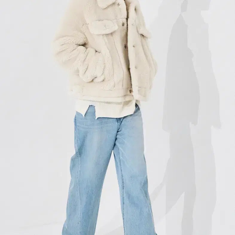[BUNJANG] System Homme 23FW Wool Blend Fur Jacket / 시스템옴므 23fw 파리컬렉션 울 블렌드 퍼 자켓