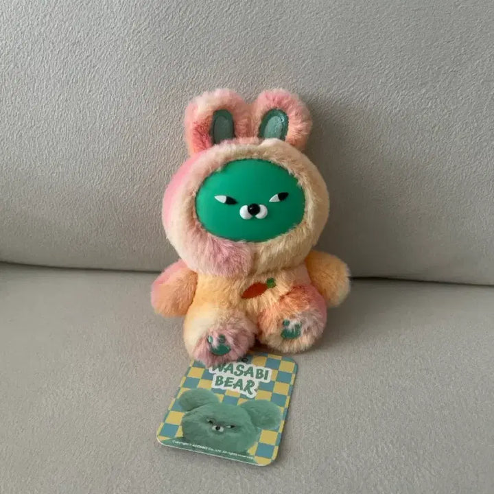 [BUNJANG] Wasabi Bear Hybrid Keyring / 와사비베어 하이브리드 키링