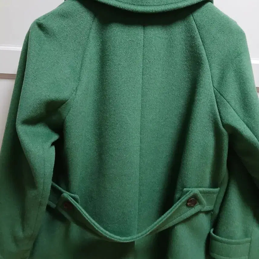 [BUNJANG] MORGAN Green Double Coat / MORGAN 모르간 그린색 더블 코트 77까지가능