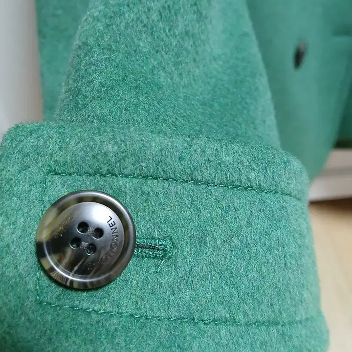 [BUNJANG] MORGAN Green Double Coat / MORGAN 모르간 그린색 더블 코트 77까지가능