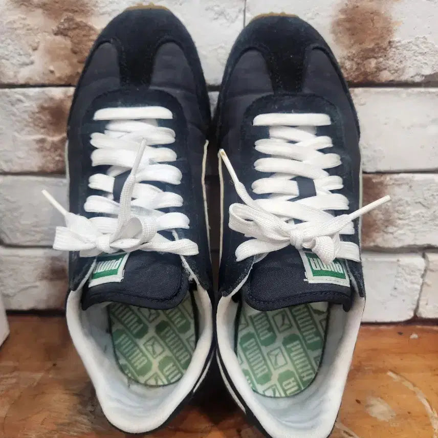 [BUNJANG] Puma Whirlwind Black Sneakers / 푸마 휠윈드 블랙 스니커즈 운동화