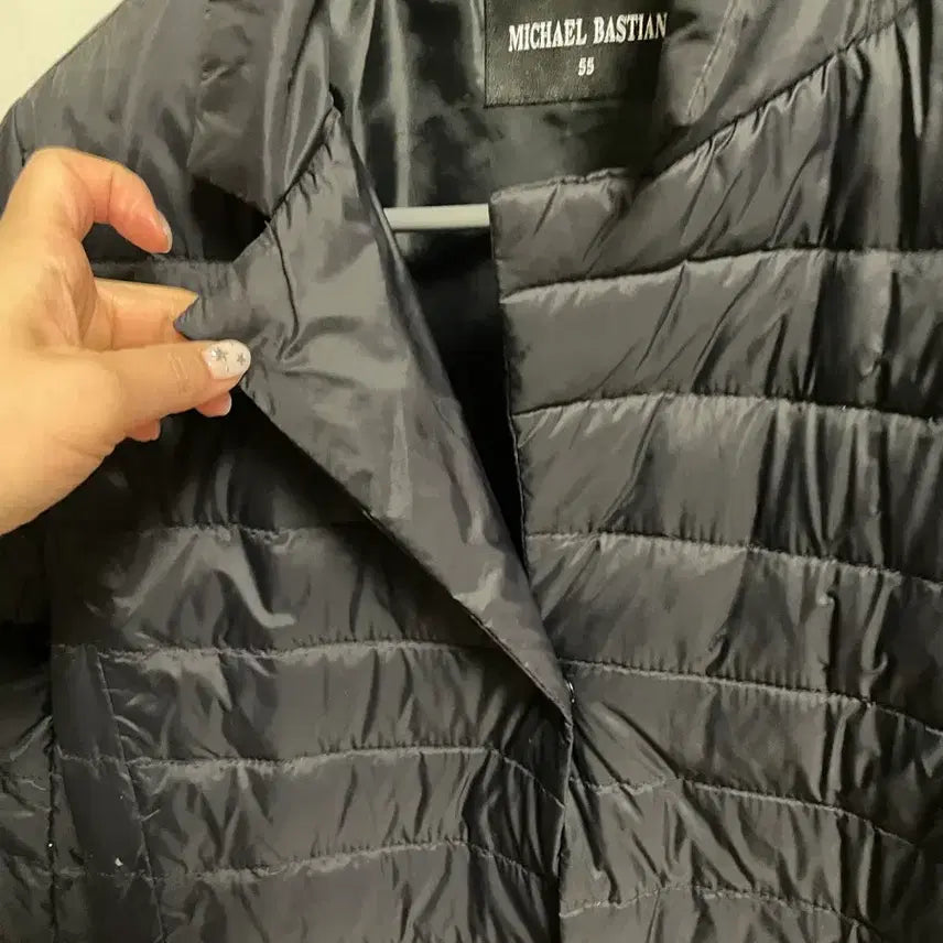 [BUNJANG] Women's Long Lightweight Padded Jacket (Size 55) / 여성 롱 경량 패딩 / 55사이즈