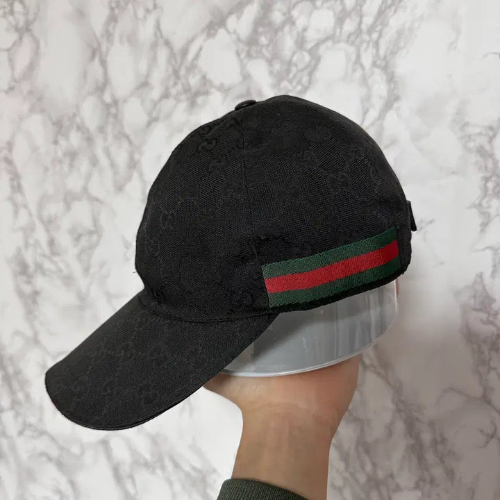 [BUNJANG] Gucci Black Ball Cap Hat / [S] 구찌 볼캡 모자 블랙