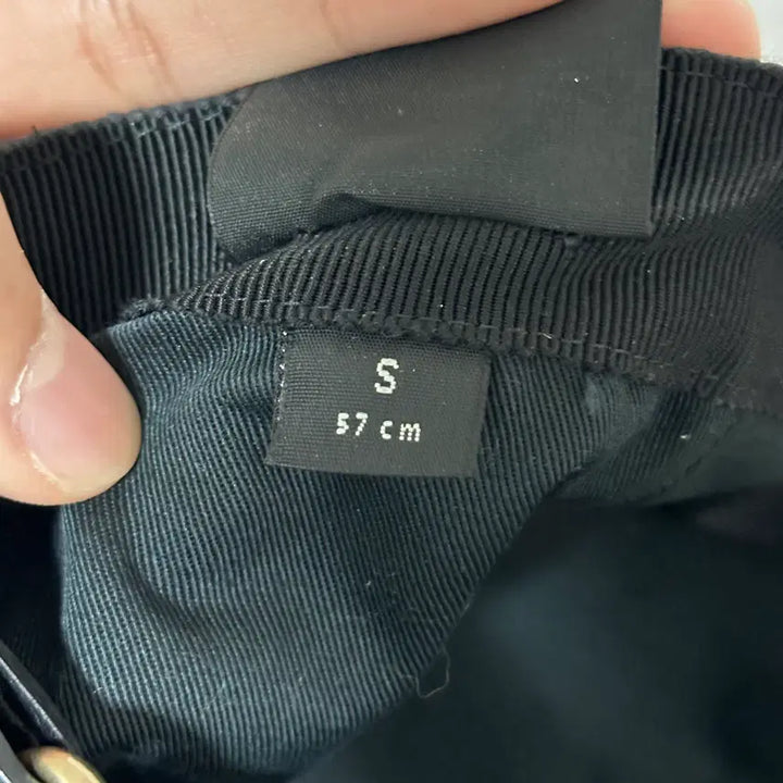 [BUNJANG] Gucci Black Ball Cap Hat / [S] 구찌 볼캡 모자 블랙