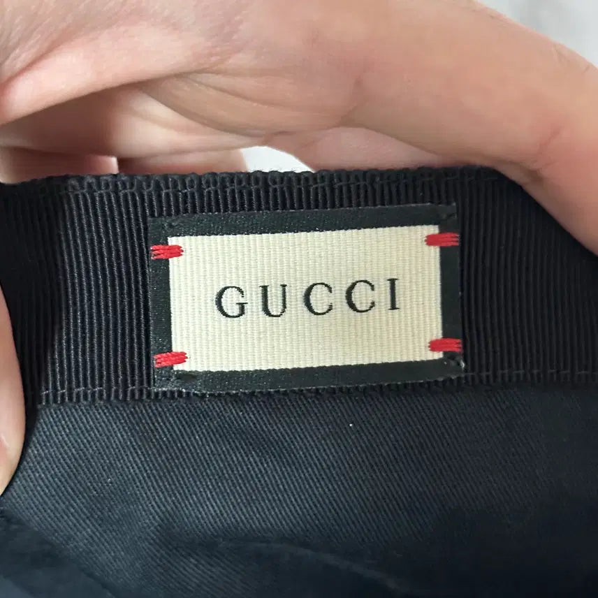 [BUNJANG] Gucci Black Ball Cap Hat / [S] 구찌 볼캡 모자 블랙
