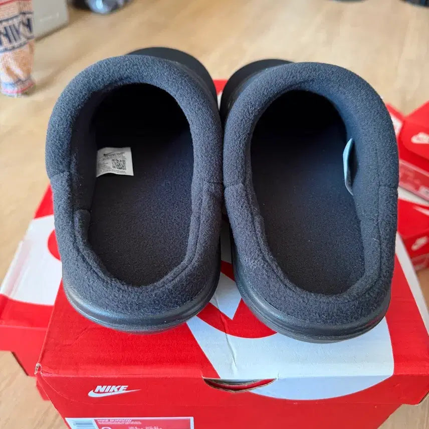 [BUNJANG] Nike Burrow Slippers Black / 나이키 버로우 슬리퍼 블랙