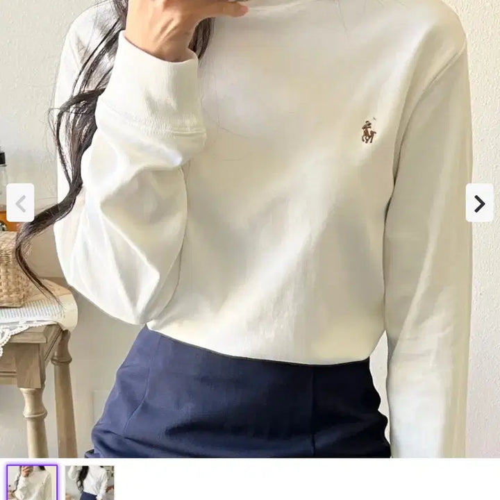 [BUNJANG] Polo Ralph Lauren Turtleneck Shirt / [미착용새상품/정품QR인증] 폴로 랄프로렌 목폴라 티셔츠