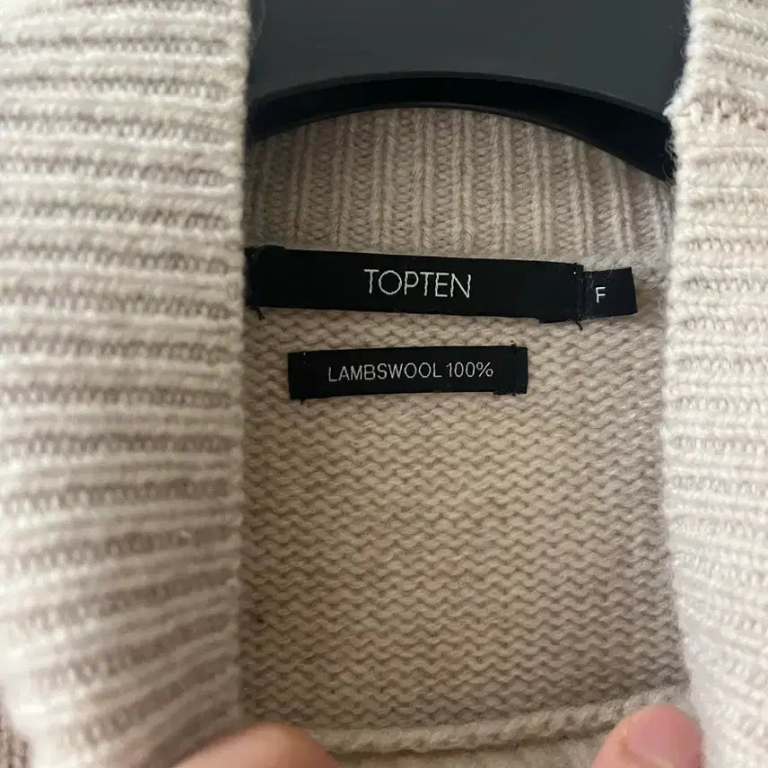 [BUNJANG] TopTen Merino Wool Knit Top / 새상품) 55~66 탑텐 메리노울 100 니트