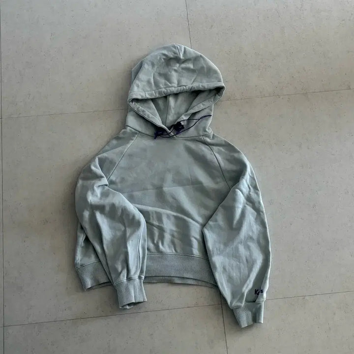 [BUNJANG] Keds Crop Hoodie / 케즈 Keds 소라색 후드티