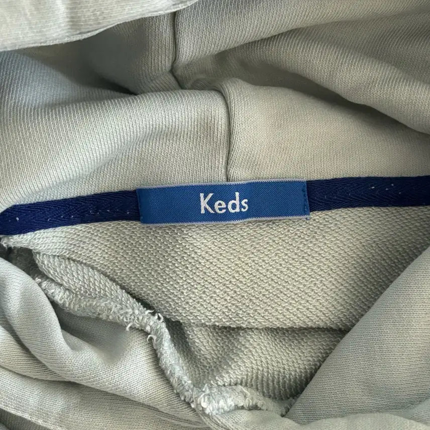 [BUNJANG] Keds Crop Hoodie / 케즈 Keds 소라색 후드티