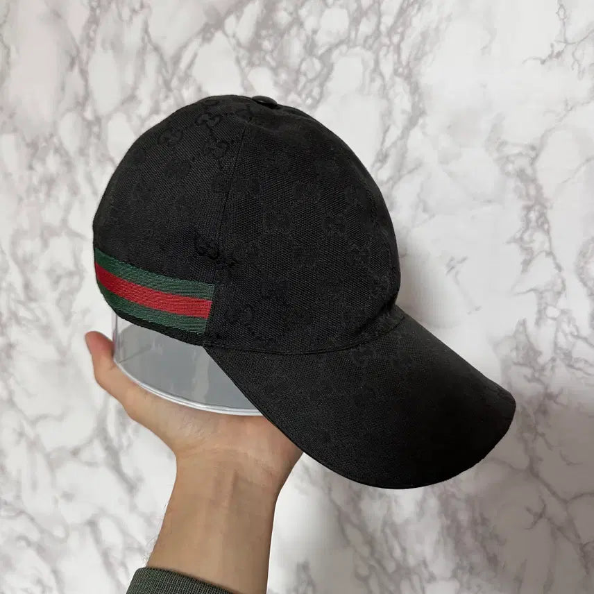[BUNJANG] Gucci Black Hat / [S] 구찌 블랙 모자