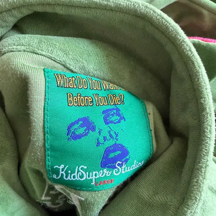 [BUNJANG] Kidsuper Studios Velour Track Set / 키드슈퍼 Kidsuper Studios 벨루어 트랙셋업