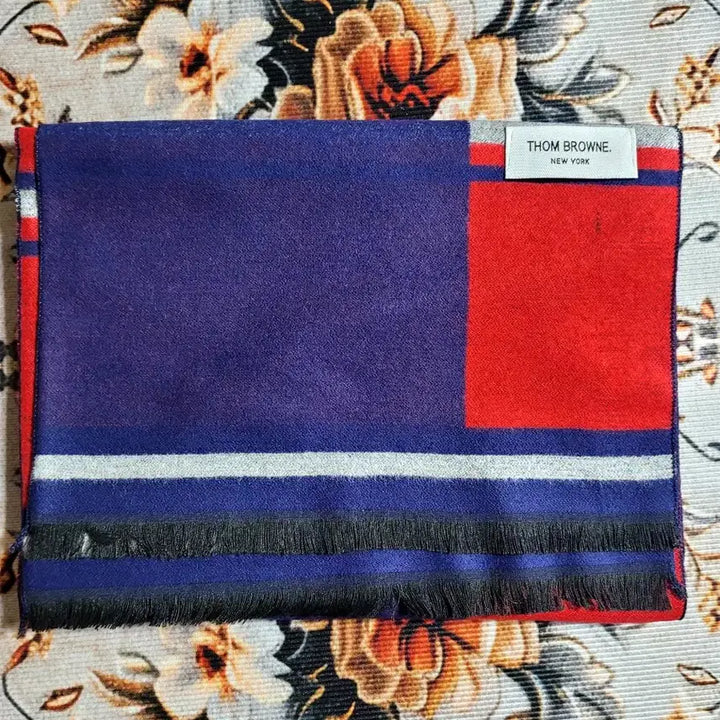 [BUNJANG] Thom Browne Two-Tone Scarf / 고급 투톤 톰브라운머플러 새상품