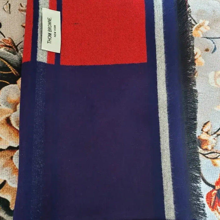 [BUNJANG] Thom Browne Two-Tone Scarf / 고급 투톤 톰브라운머플러 새상품