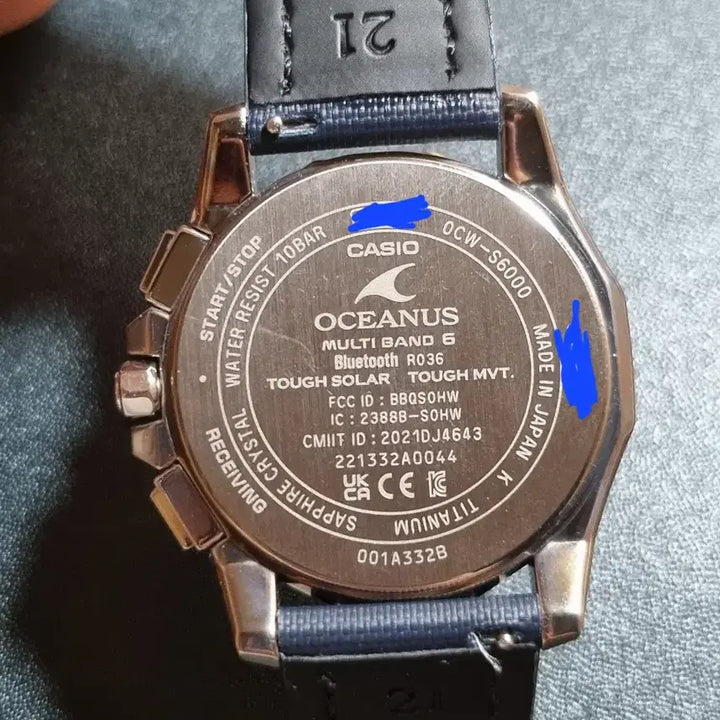 [BUNJANG] Casio Oceanus OCW-S6000 Watch / 카시오 오셔너스 ocw s6000