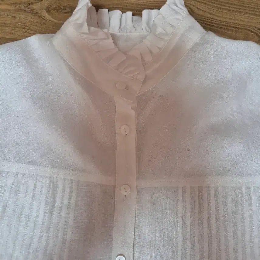 [BUNJANG] ONOMATOPEE Linen 100% Women's Shirt Outer / 일본 ONOMATOPEE 마100% 여성 셔츠 아우터