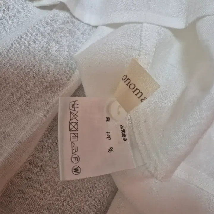 [BUNJANG] ONOMATOPEE Linen 100% Women's Shirt Outer / 일본 ONOMATOPEE 마100% 여성 셔츠 아우터