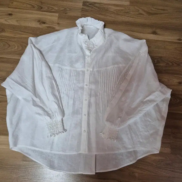 [BUNJANG] ONOMATOPEE Linen 100% Women's Shirt Outer / 일본 ONOMATOPEE 마100% 여성 셔츠 아우터