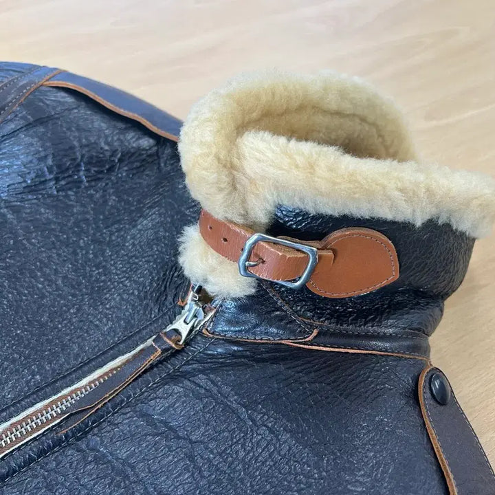 [BUNJANG] Real McCoy B-6 Mustang Jacket / [38] 리얼맥코이 B-6 B6 무스탕 무통