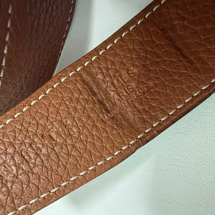 [BUNJANG] Hermès H Buckle Leather Belt / 에르메스 H 버클 가죽 벨트 블랙