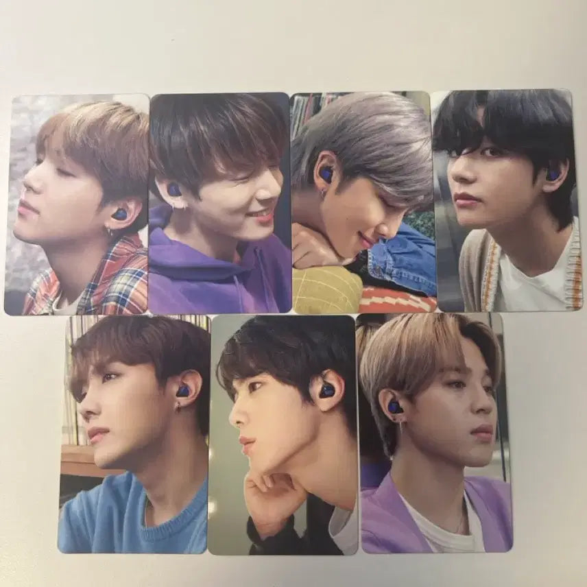 방탄소년단 버즈 포카 (일괄)