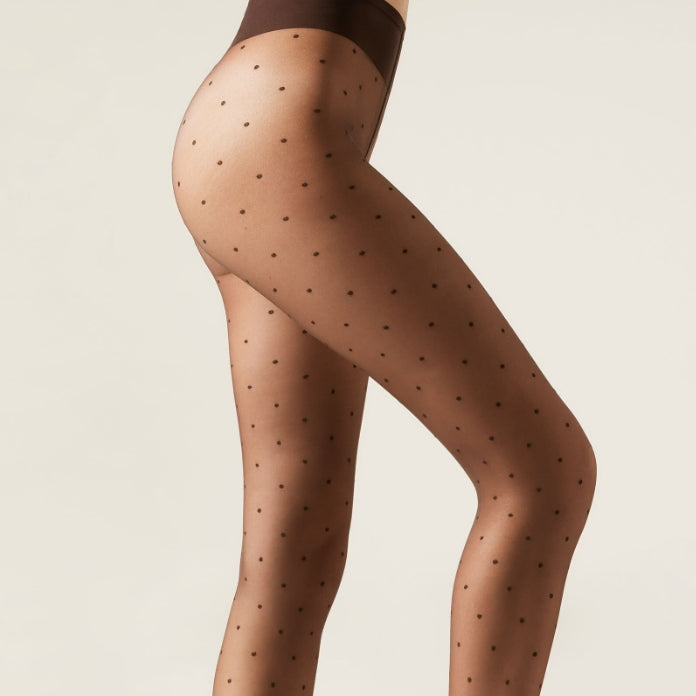 [BUNJANG] Calzedonia Dot Pattern Stockings / Calzedonia - 도트폴카 스타킹