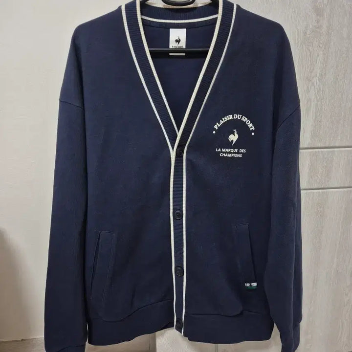 [BUNJANG] Le Coq Sportif Men's Cardigan / 르꼬끄남성가디건