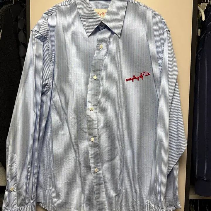 [BUNJANG] STU Stripe Shirt M Size / STU 스트라이프 셔츠 M사이즈