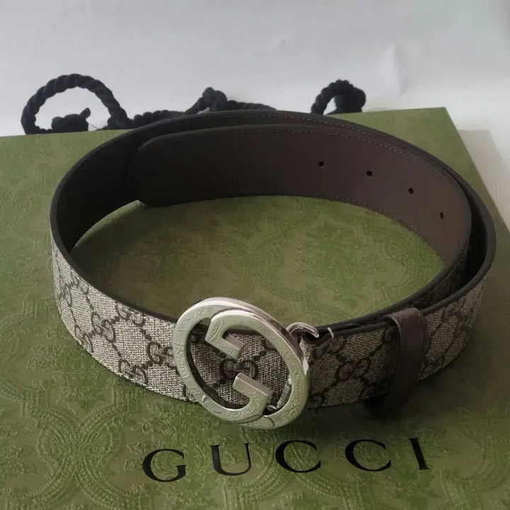 [BUNJANG] Gucci Beige Belt 703147 / [새상품]구찌 벨트 베이지 703147