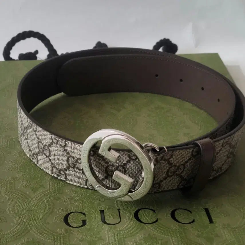 [BUNJANG] Gucci Beige Belt 703147 / [새상품]구찌 벨트 베이지 703147