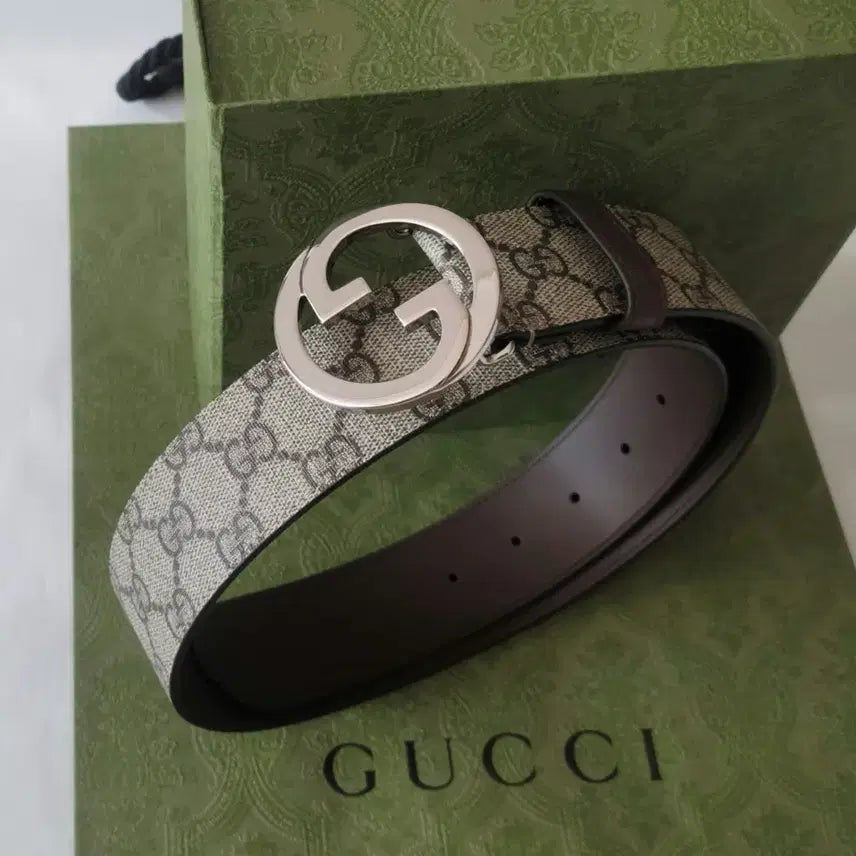 [BUNJANG] Gucci Beige Belt 703147 / [새상품]구찌 벨트 베이지 703147