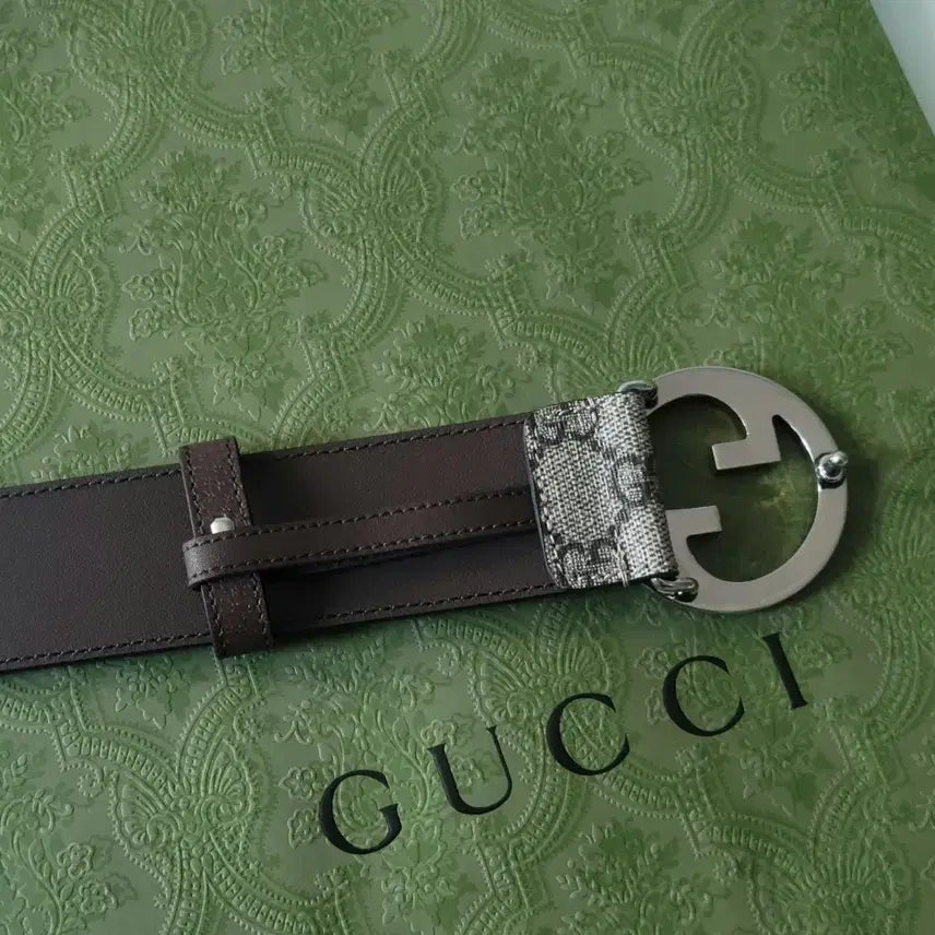 [BUNJANG] Gucci Beige Belt 703147 / [새상품]구찌 벨트 베이지 703147