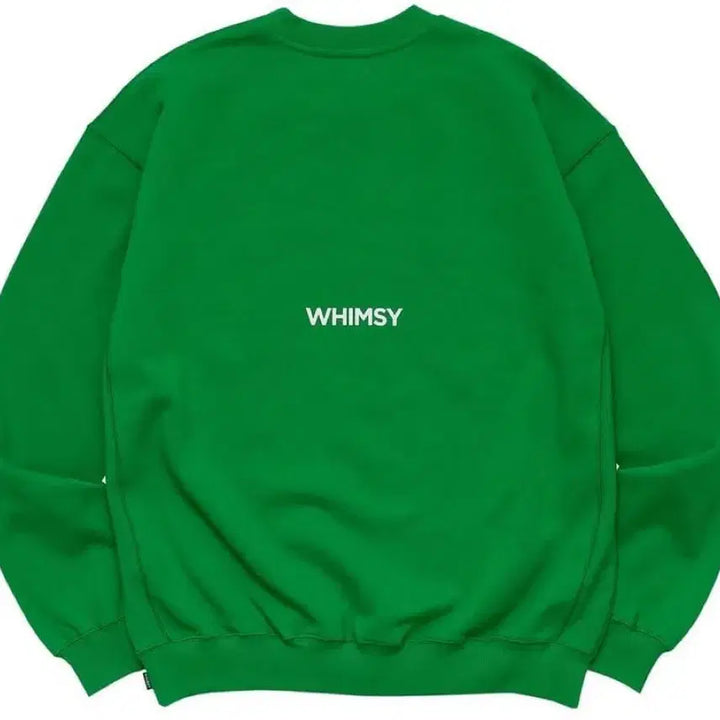 [BUNJANG] Creek Whimsy Collaboration Limited Edition Sweatshirt (Green) / [L] Creek X Whimsy 콜라보 한정판 맨투맨 그린 새상품