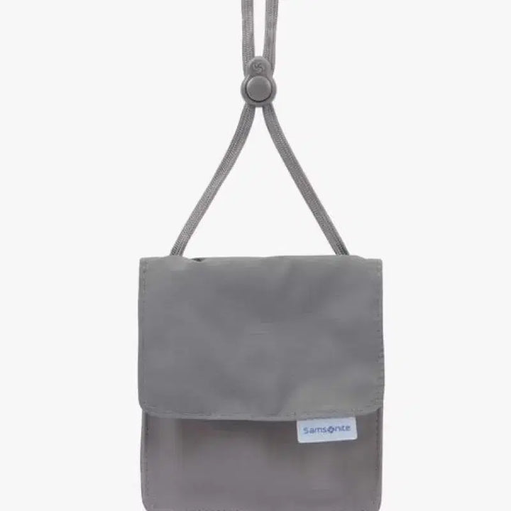 [BUNJANG] Samsonite RFID Neck Pouch Eclipse Grey / [새상품.정가37000] 샘소나이트 RFID 넥 지갑 파우치 크로스백