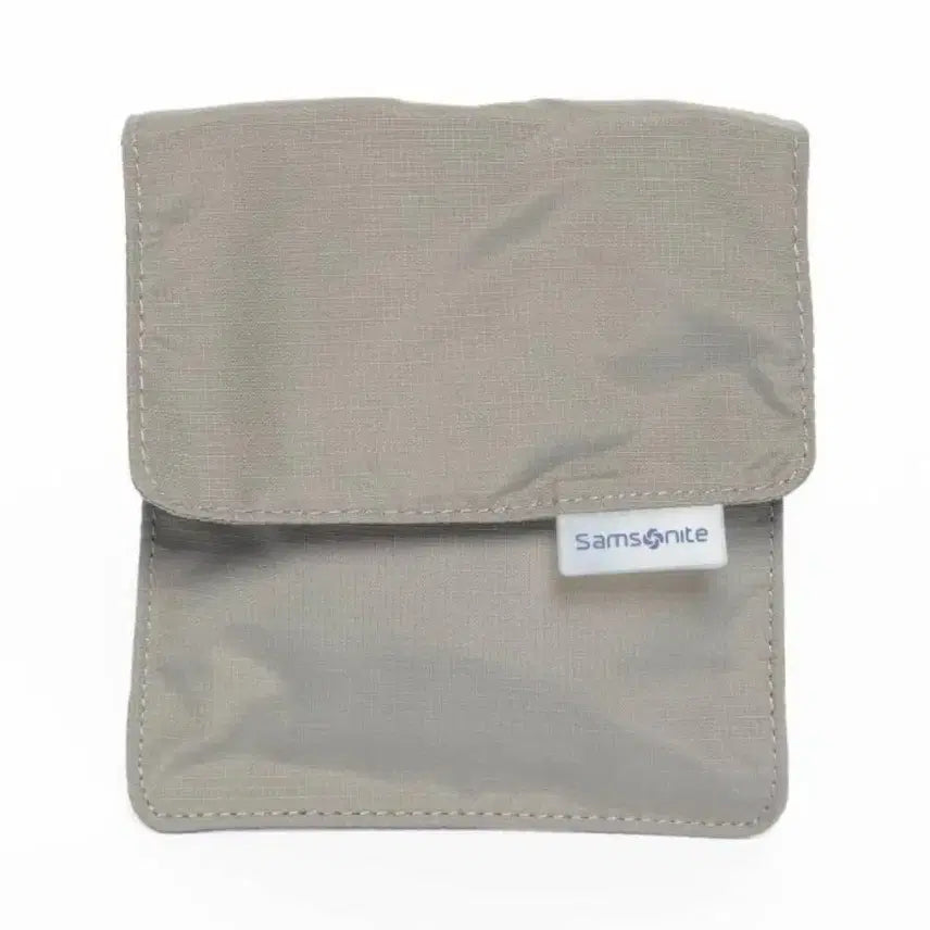 [BUNJANG] Samsonite RFID Neck Pouch Eclipse Grey / [새상품.정가37000] 샘소나이트 RFID 넥 지갑 파우치 크로스백