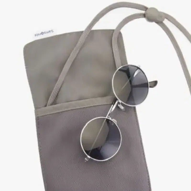 [BUNJANG] Samsonite RFID Neck Pouch Eclipse Grey / [새상품.정가37000] 샘소나이트 RFID 넥 지갑 파우치 크로스백