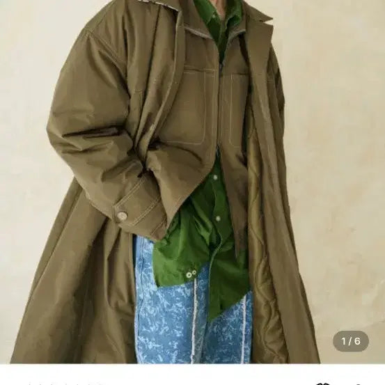 [BUNJANG] General Idea Mac Coat & Jacket Set / 제너럴아이디어 맥코트&자켓 세트