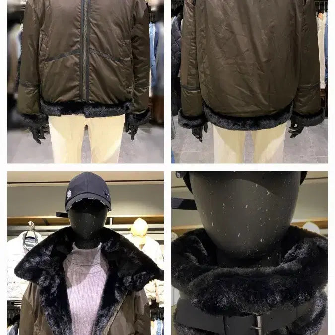 [BUNJANG] Buckaroo Down Jacket / 버커루 무스탕 다운점퍼자켓