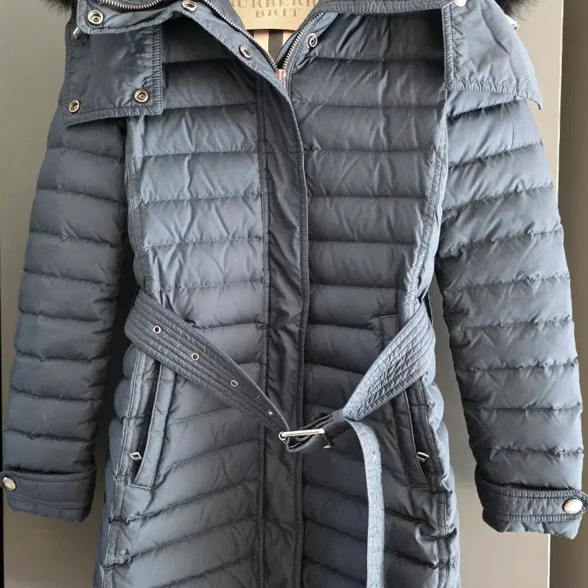 [BUNJANG] Burberry Brit Puffer Fox Fur XS / 버버리 브릿 패딩 폭스퍼 XS 팝니다