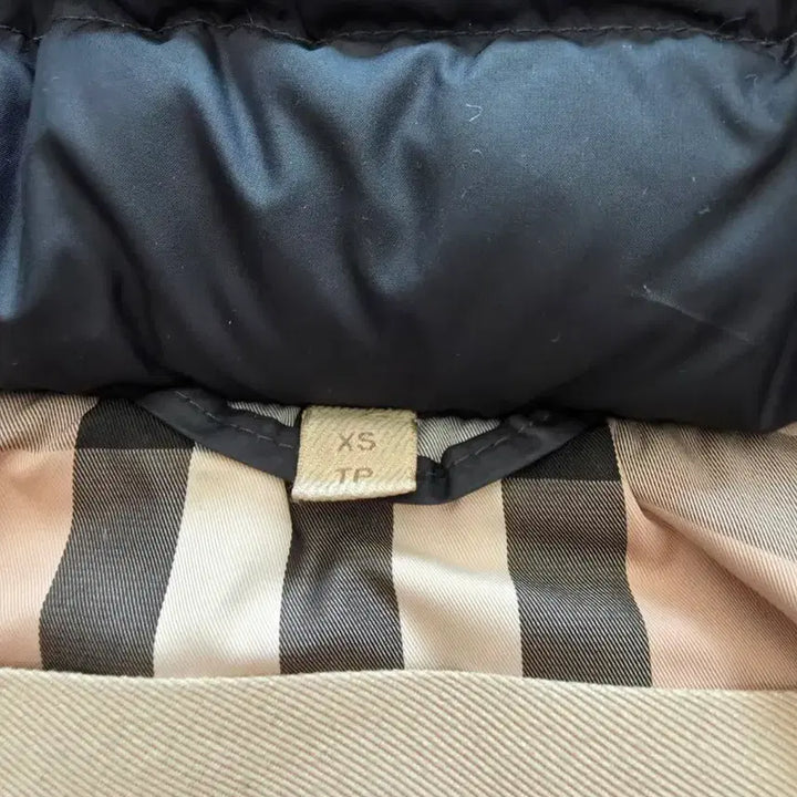 [BUNJANG] Burberry Brit Puffer Fox Fur XS / 버버리 브릿 패딩 폭스퍼 XS 팝니다