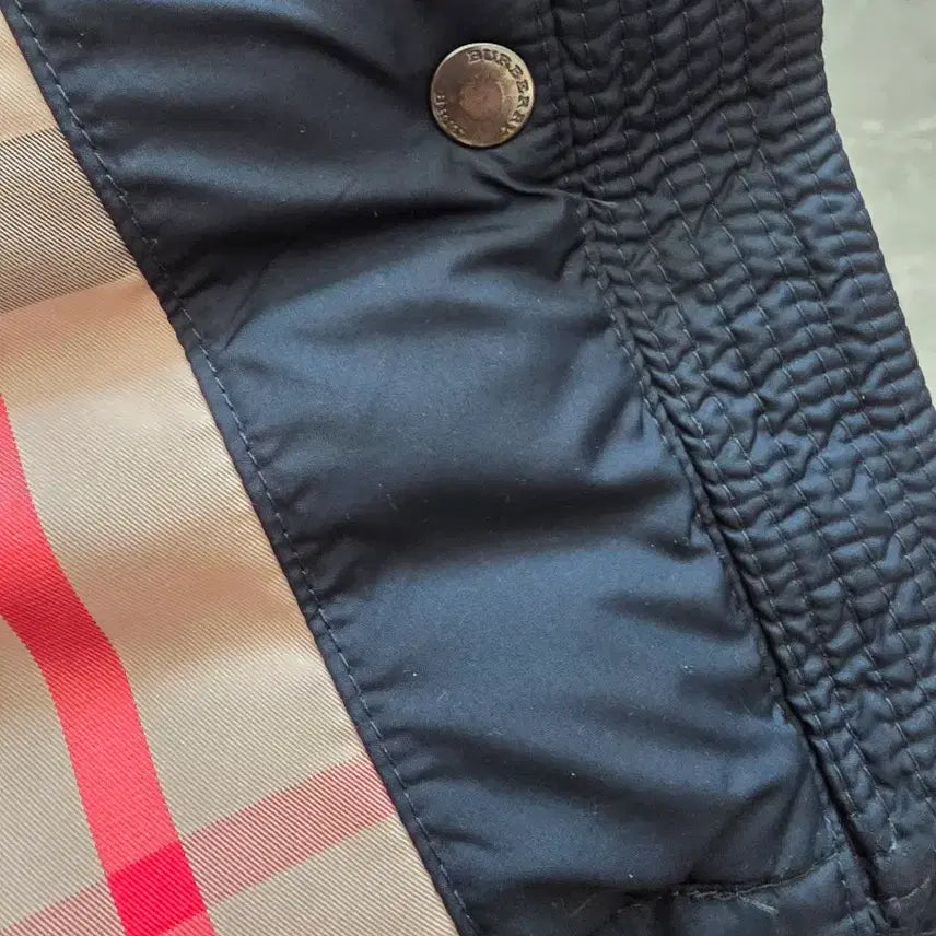 [BUNJANG] Burberry Brit Puffer Fox Fur XS / 버버리 브릿 패딩 폭스퍼 XS 팝니다