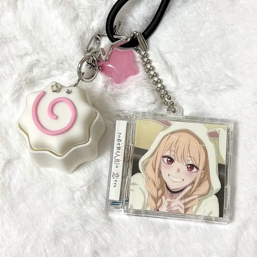 [BUNJANG] My Dress-Up Darling Marin Acrylic CD Keyring / [그 비스크 돌은 사랑을 한다] NFC 마린 ver.1 아크릴 CD 키링