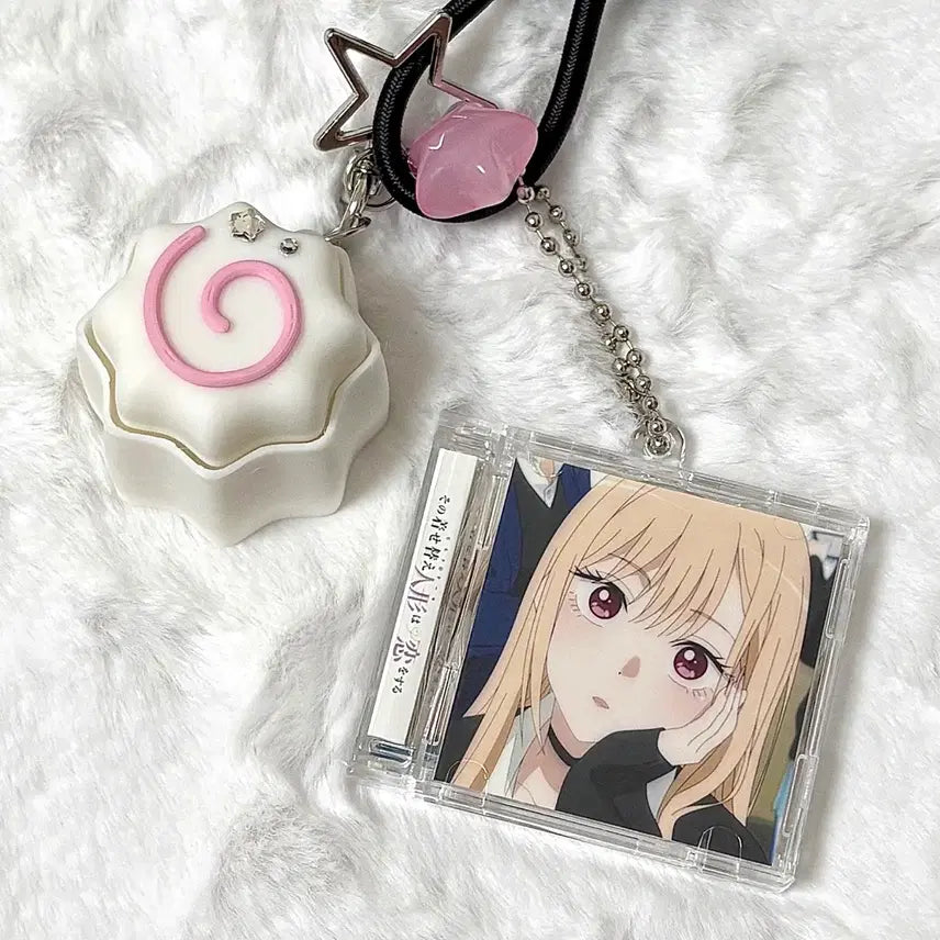 [BUNJANG] My Dress-Up Darling Marin Acrylic CD Keyring / [그 비스크 돌은 사랑을 한다] NFC 마린 ver.1 아크릴 CD 키링