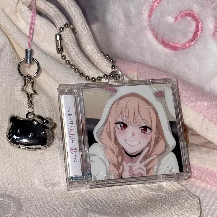 [BUNJANG] My Dress-Up Darling Marin Acrylic CD Keyring / [그 비스크 돌은 사랑을 한다] NFC 마린 1 양면 아크릴 CD 키링