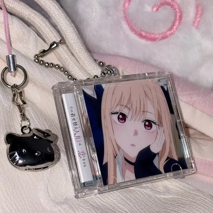 [BUNJANG] My Dress-Up Darling Marin Acrylic CD Keyring / [그 비스크 돌은 사랑을 한다] NFC 마린 1 양면 아크릴 CD 키링