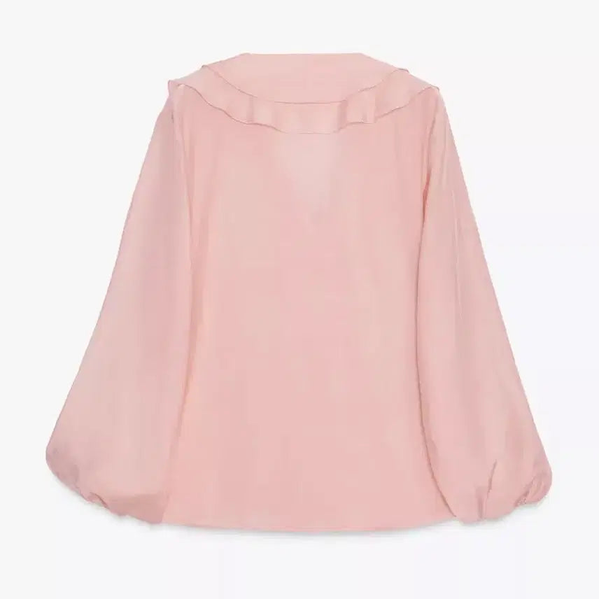 [BUNJANG] ZARA ZW Collection Frill Shirt / 자라 프릴 셔츠 ZW 컬렉션