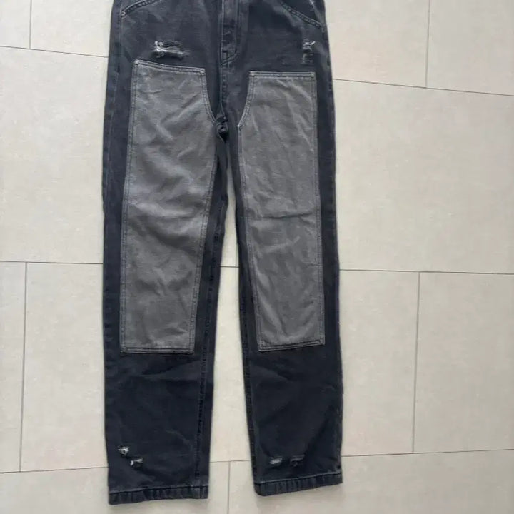 [BUNJANG] Acme De La Vie ADLV Patch Black Denim Jeans / 아크메드라비 아딜리 ADLV 패치 블랙 데님2