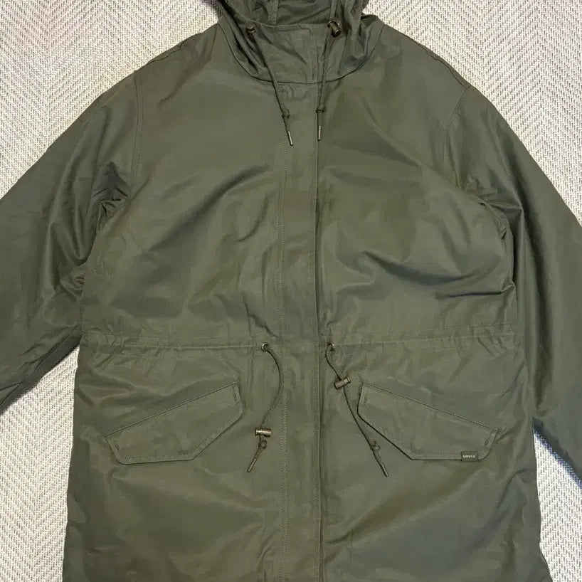 [BUNJANG] Levi's Women's Fishtail Parka Jacket / 리바이스 우먼스 여성 피쉬테일파카 야상점퍼 롱기장