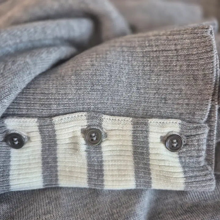 [BUNJANG] Thom Browne Diagonal Cuff Cardigan (Size 2) / [당일발송/N등급] 톰브라운 사선 커프 가디건 2사이즈